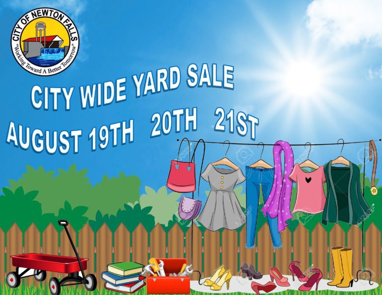 COMMUNITY WIDE YARD SALE 2022 City of Newton Falls